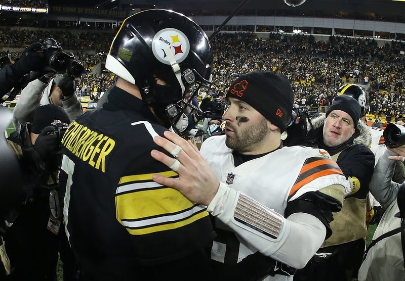 Ben Roethlisberger and Baker Mayfield