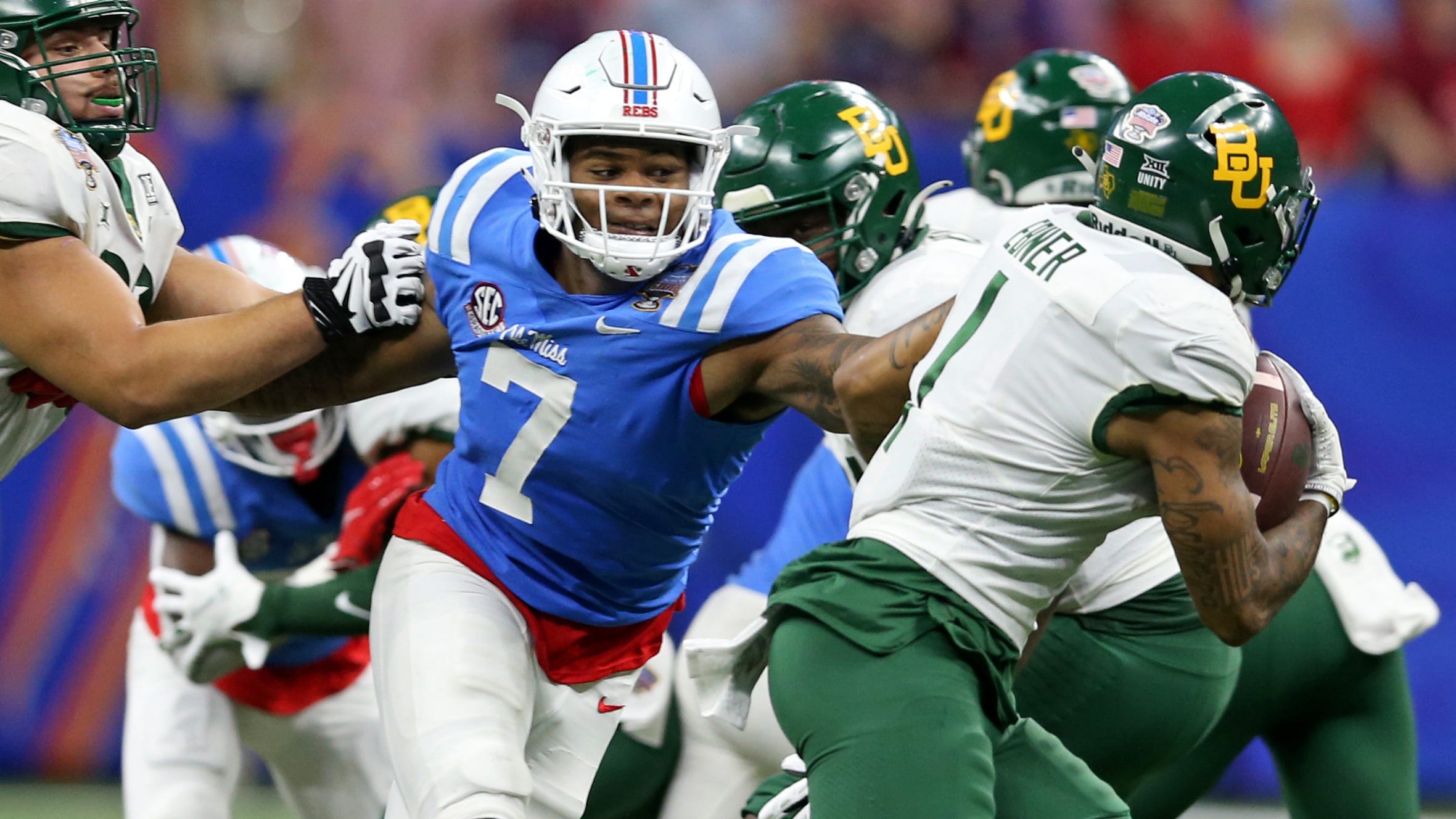 Cowboys unveil numbers for all drafted rookies