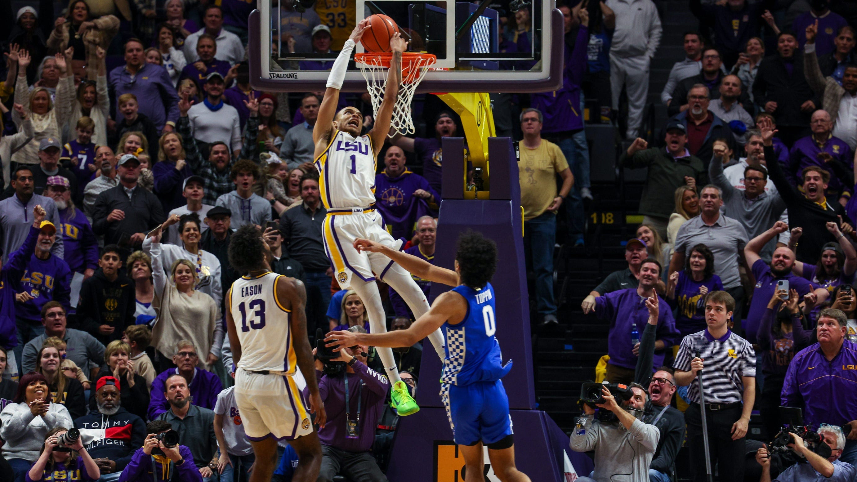 Suspect in custody after LSU locker room burglary prior to Kentucky showdown