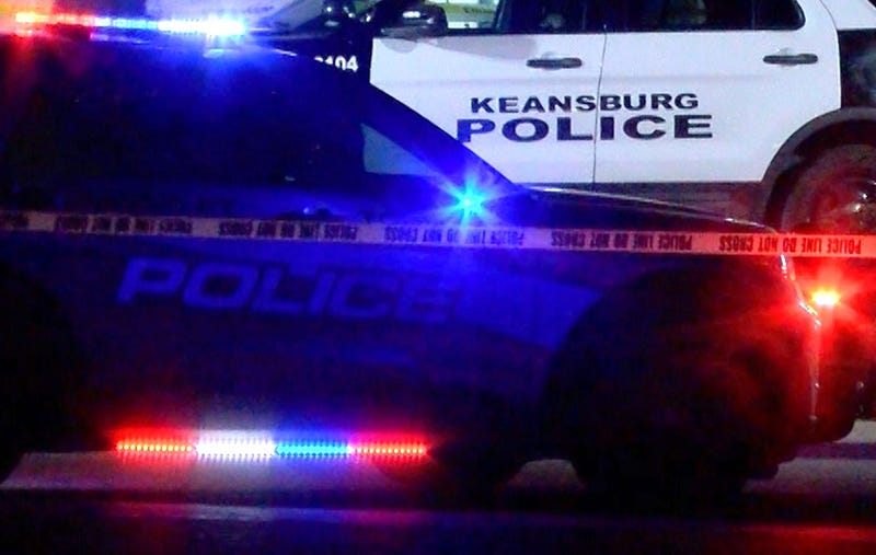 Keansburg Police vehicles are seen at a crime scene (file photo)