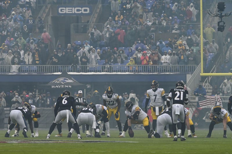 Steelers play Ravens in Baltimore 