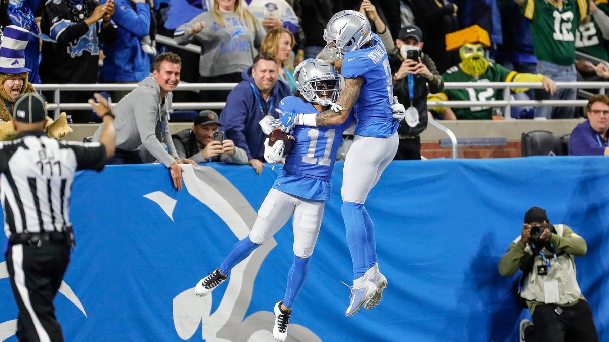Lions win their way out of No. 1 pick in NFL Draft (and that's fine)