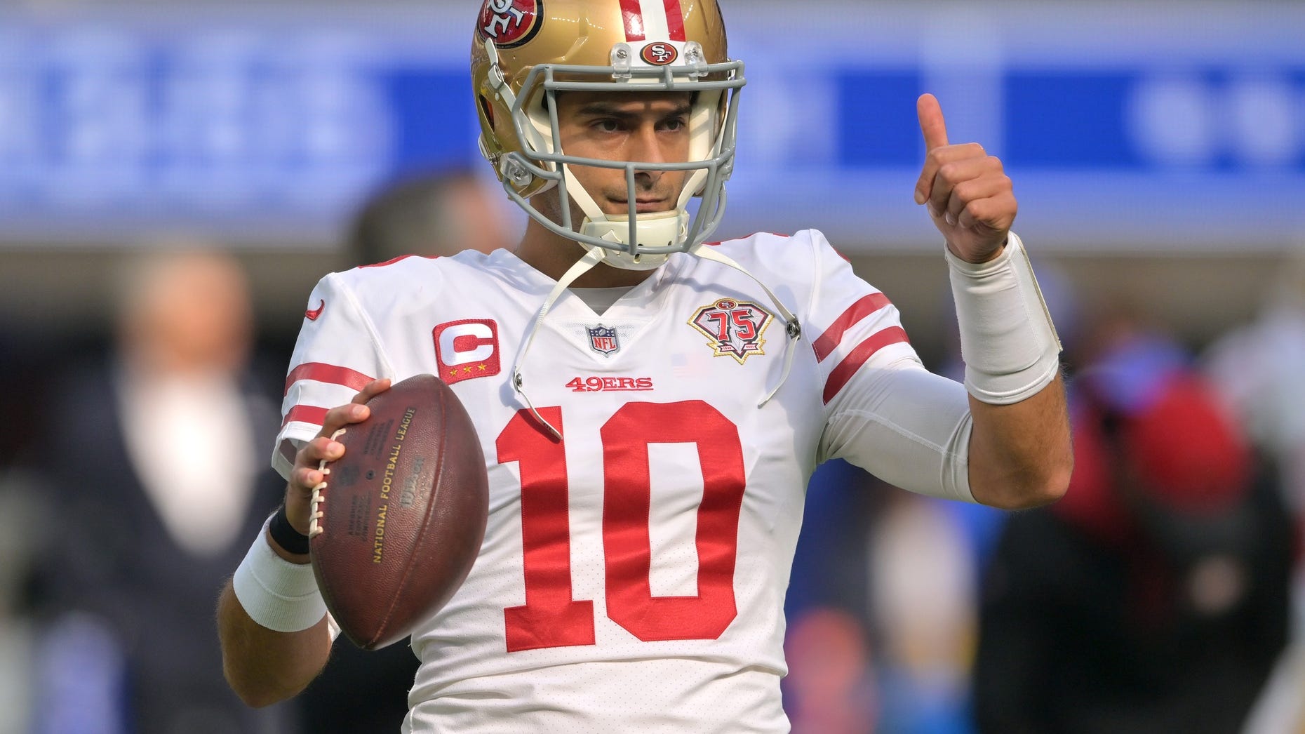 John Lynch details Week 18 decision to start Jimmy Garoppolo