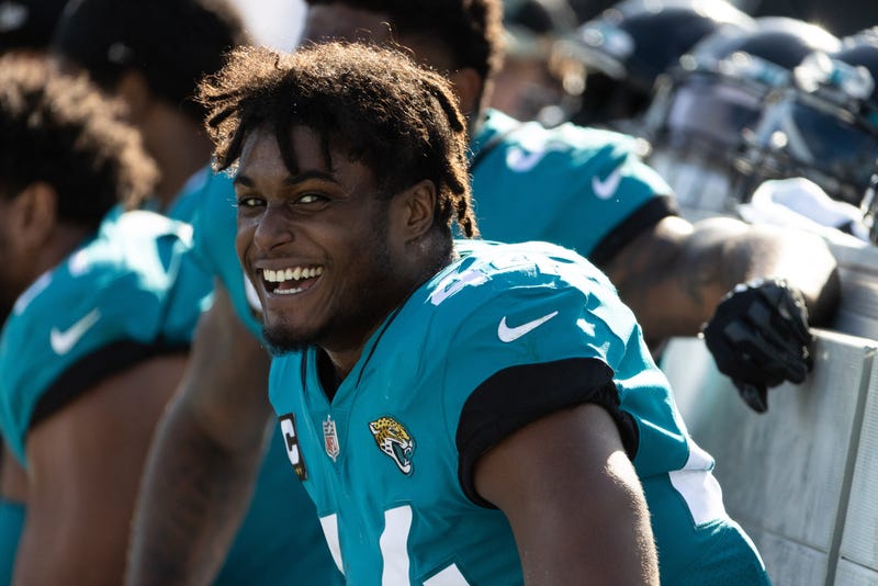 Myles Jack with the Jacksonville Jaguars