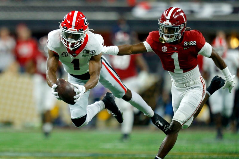 George Pickens diving catch vs Alabama