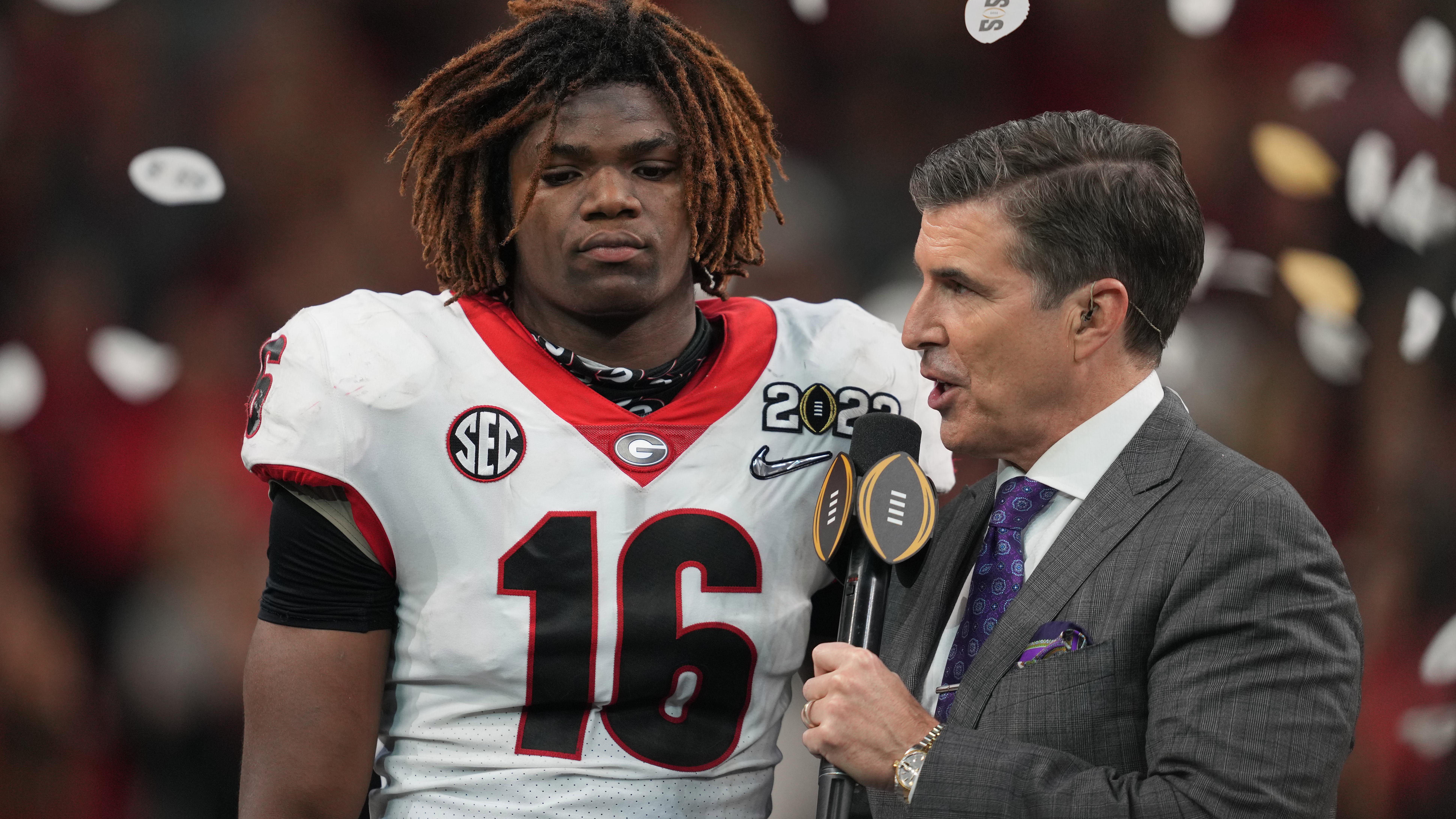 Lewis Cine may have become a first-round pick after NFL Combine performance