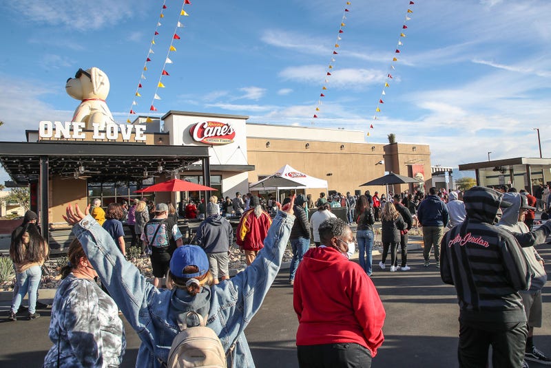 Raising Cane's opening