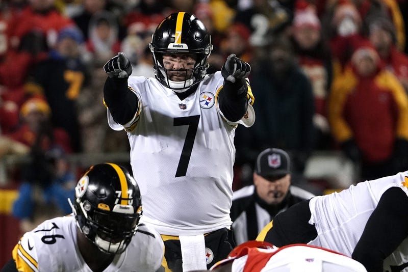 Ben Roethlisberger in the final game of his career
