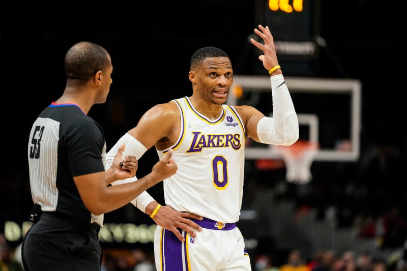 Lakers Guard Russell Westbrook