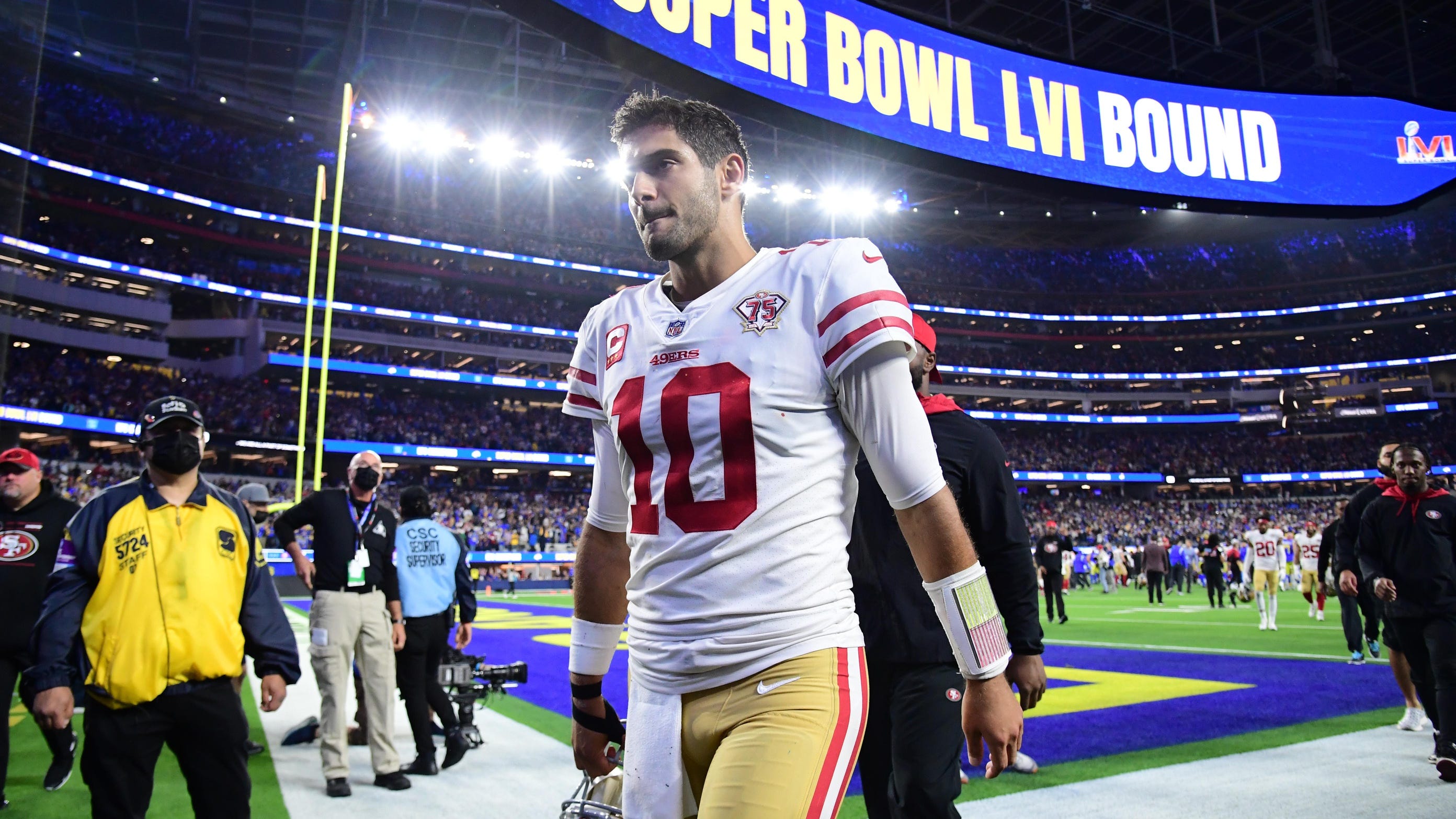 Jimmy Garoppolo's 49ers legacy tainted by final two drives in NFC Championship