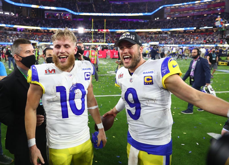 Matthew Stafford and Cooper Kupp