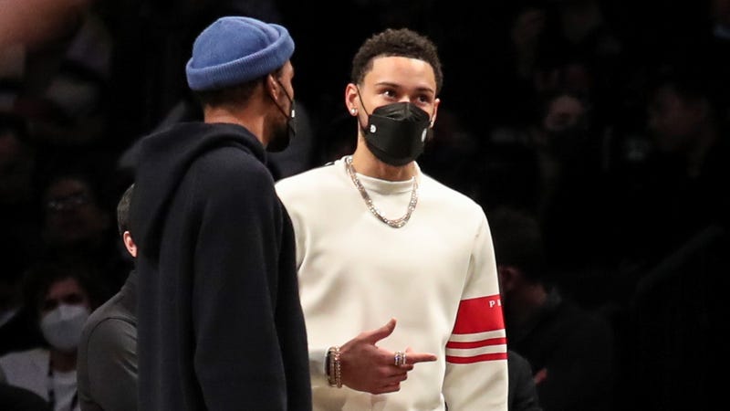 Kevin Durant and Ben Simmons