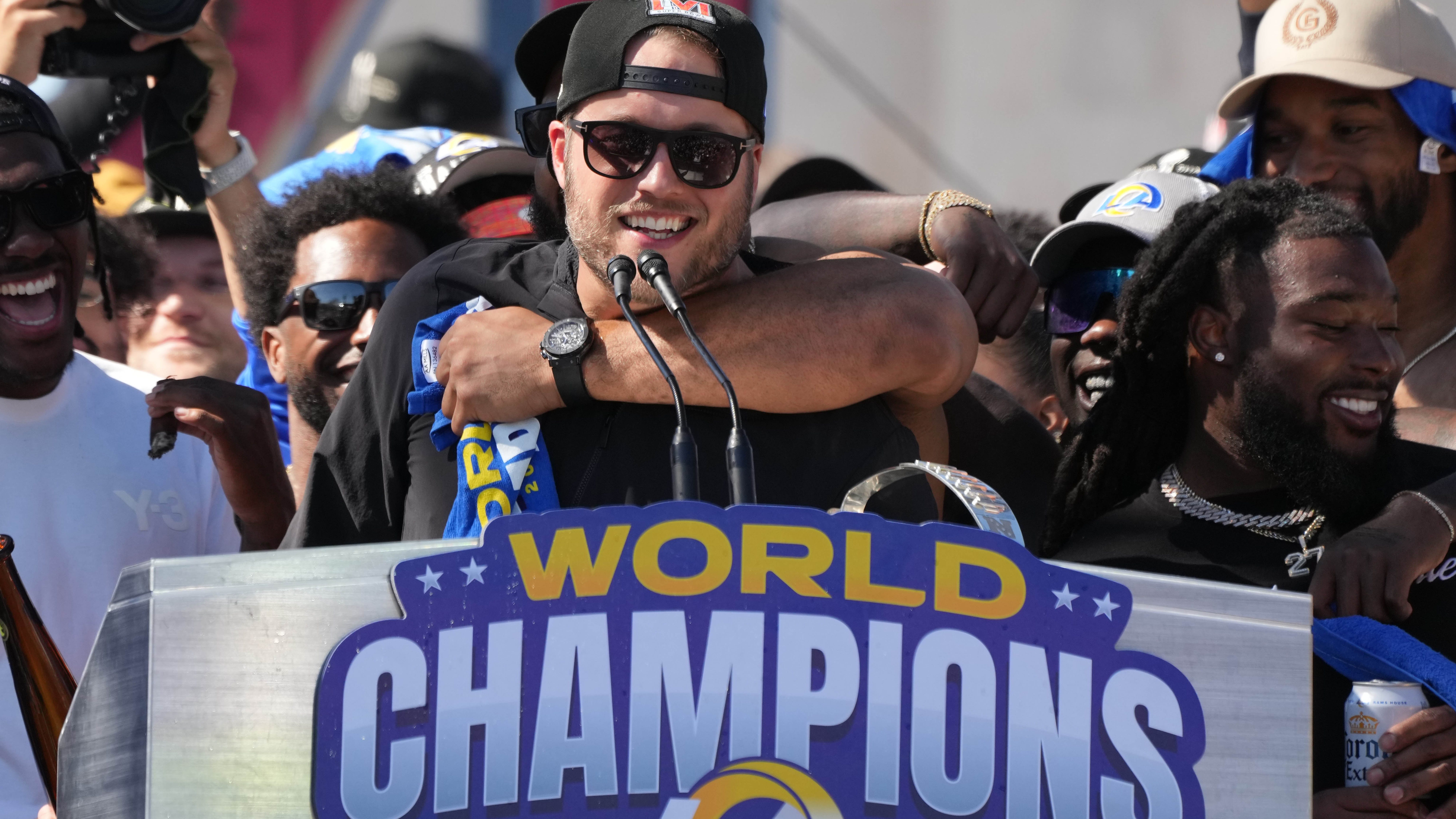 Matthew Stafford, L.A. Rams to cover costs of injured photographer