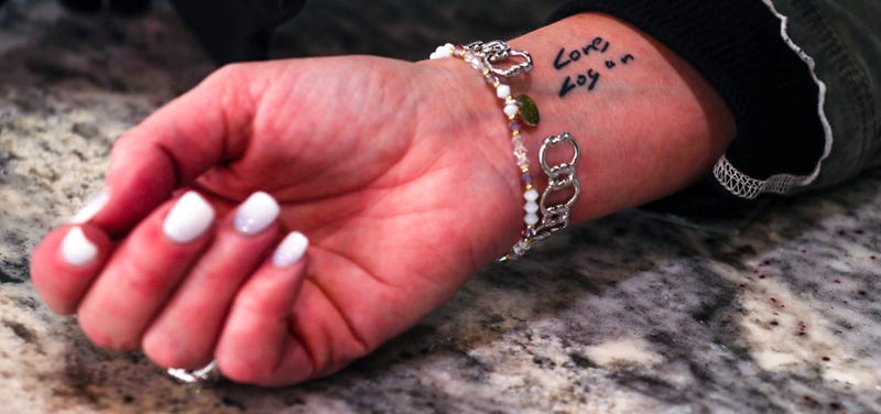 Handwritten tattoo