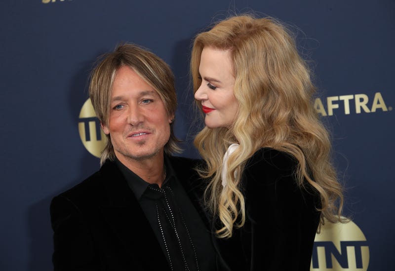 Keith Urban and Nicole Kidman arrive at the 28th Annual Screen Actors Guild Awards