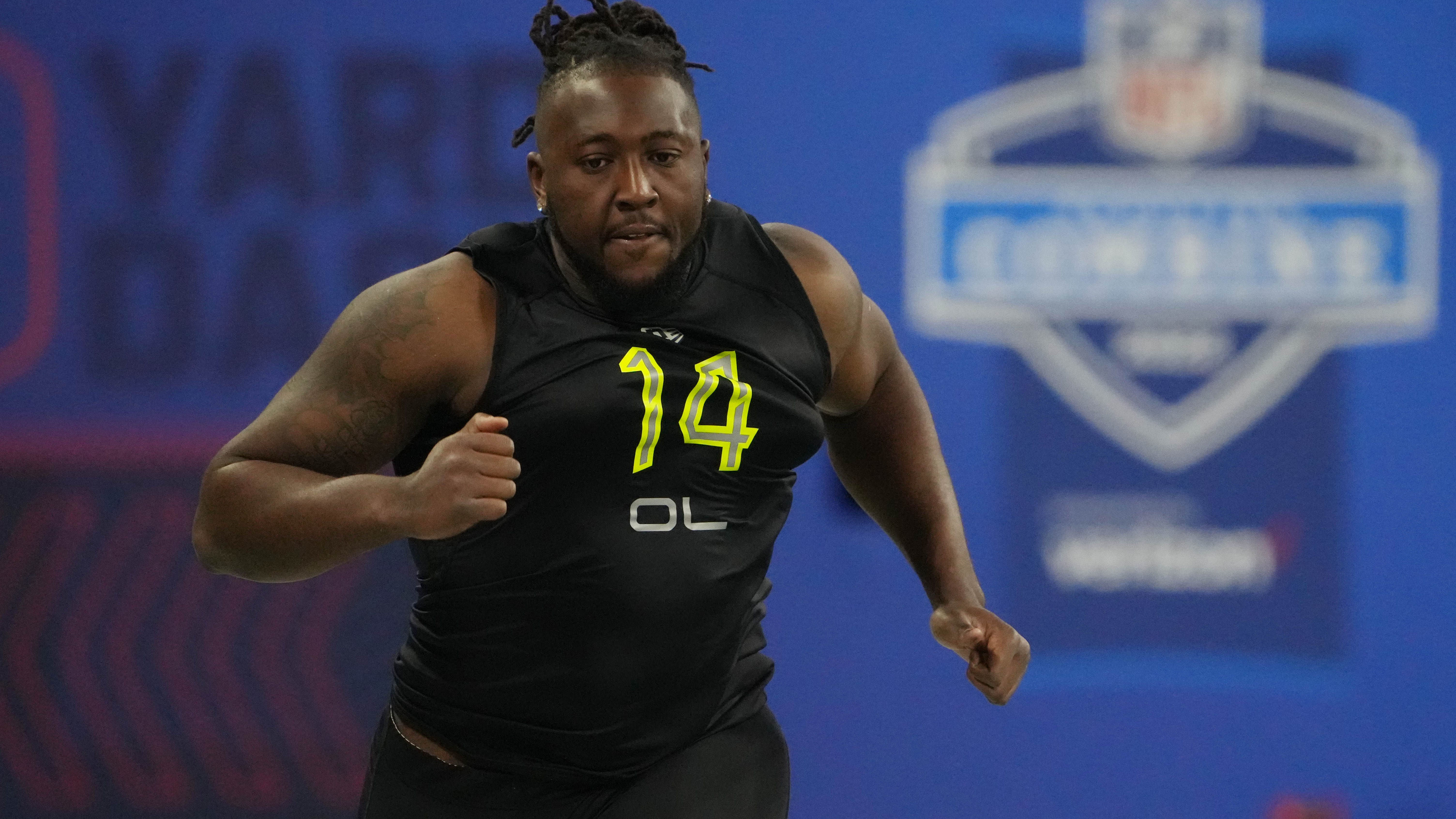 Giants select North Carolina OG Joshua Ezeudu with No. 67 overall picks