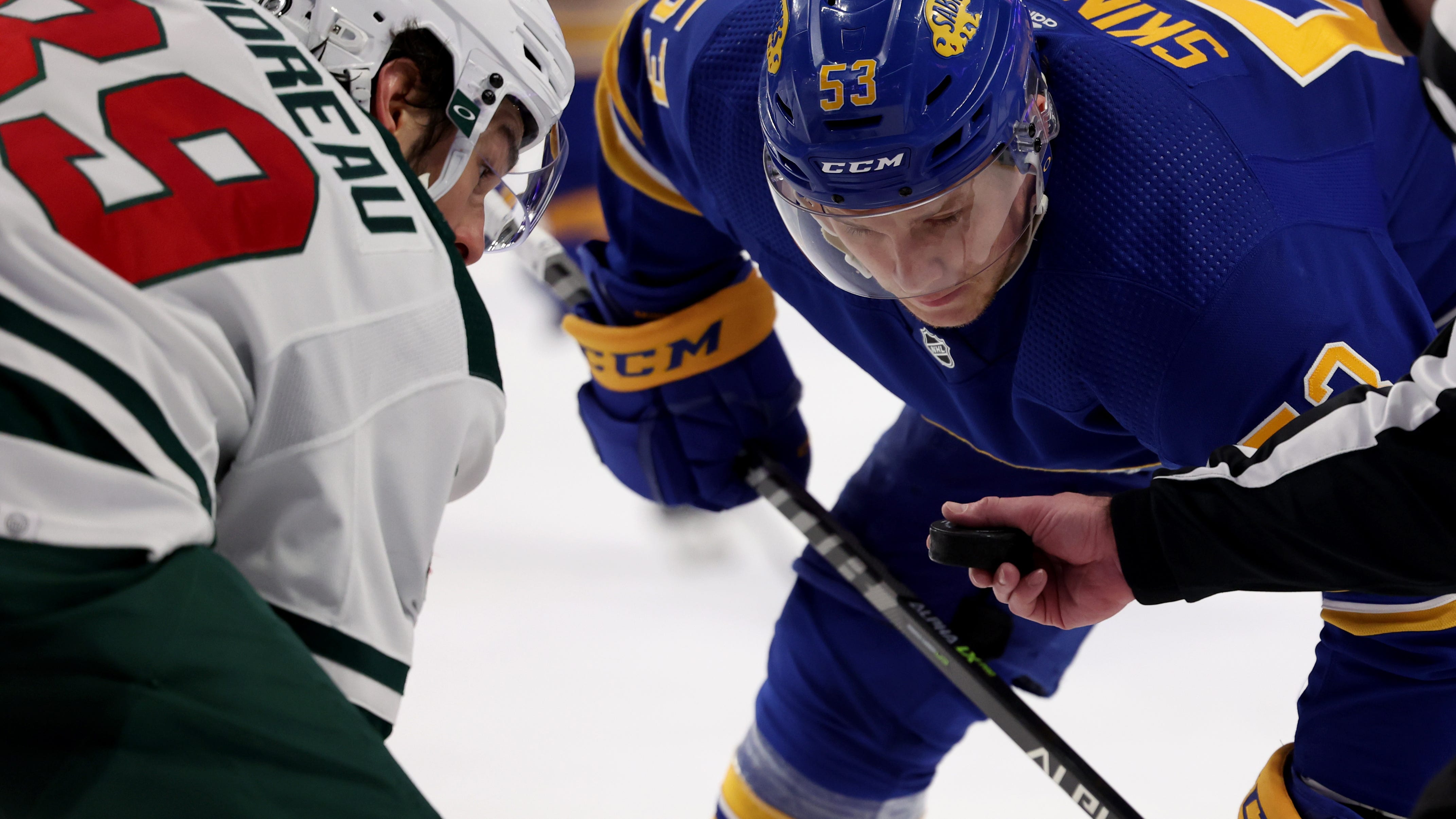 Skinner scores twice to lead Sabres past Minnesota