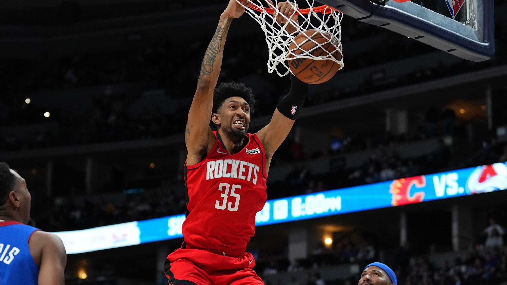 Social media reacts to Mavericks acquiring Rockets center Christian Wood