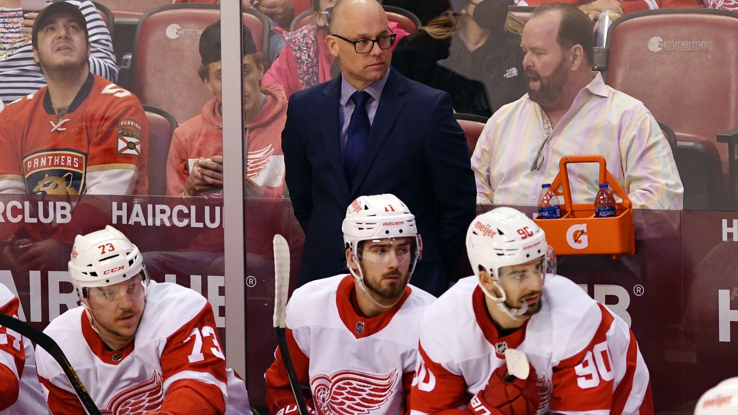 Red Wings' embarrassment calls Blashill into question