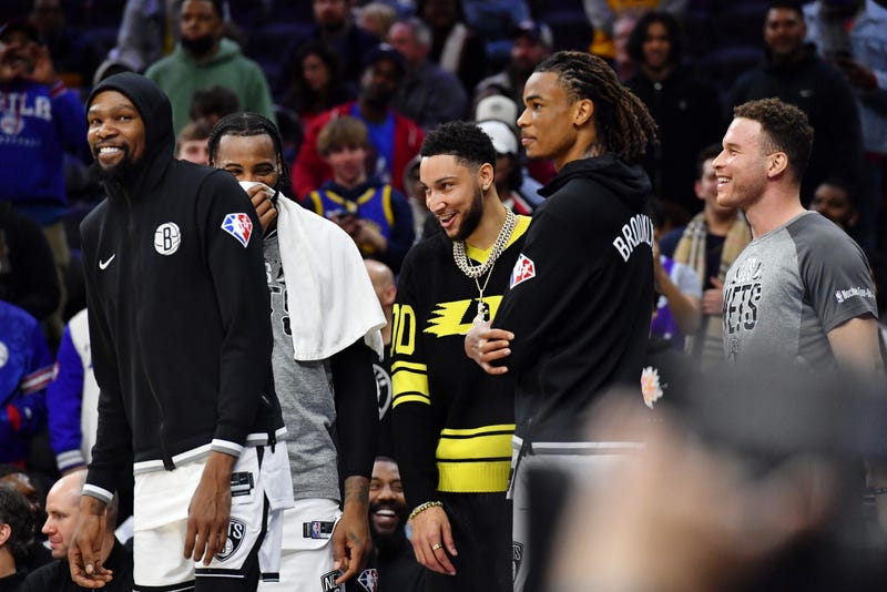 Nets bench