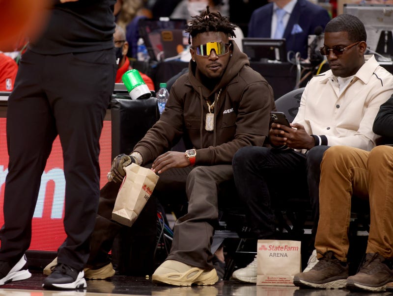Former Tampa Bay Buccaneers wide receiver Antonio Brown