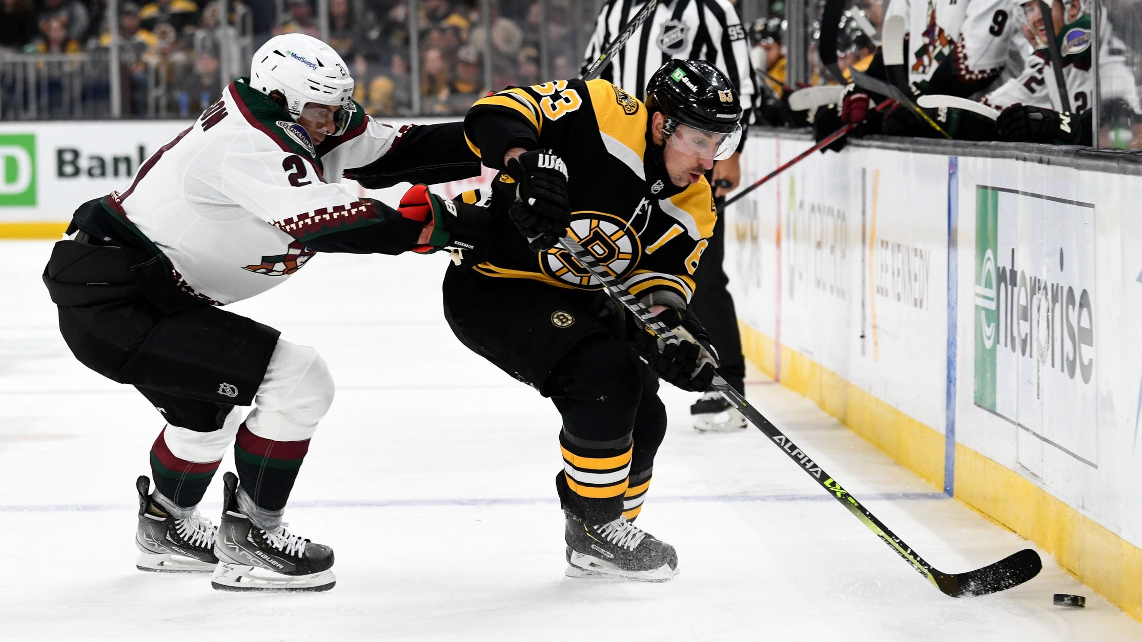As Bruins’ third line surges, Brad Marchand and top line slump