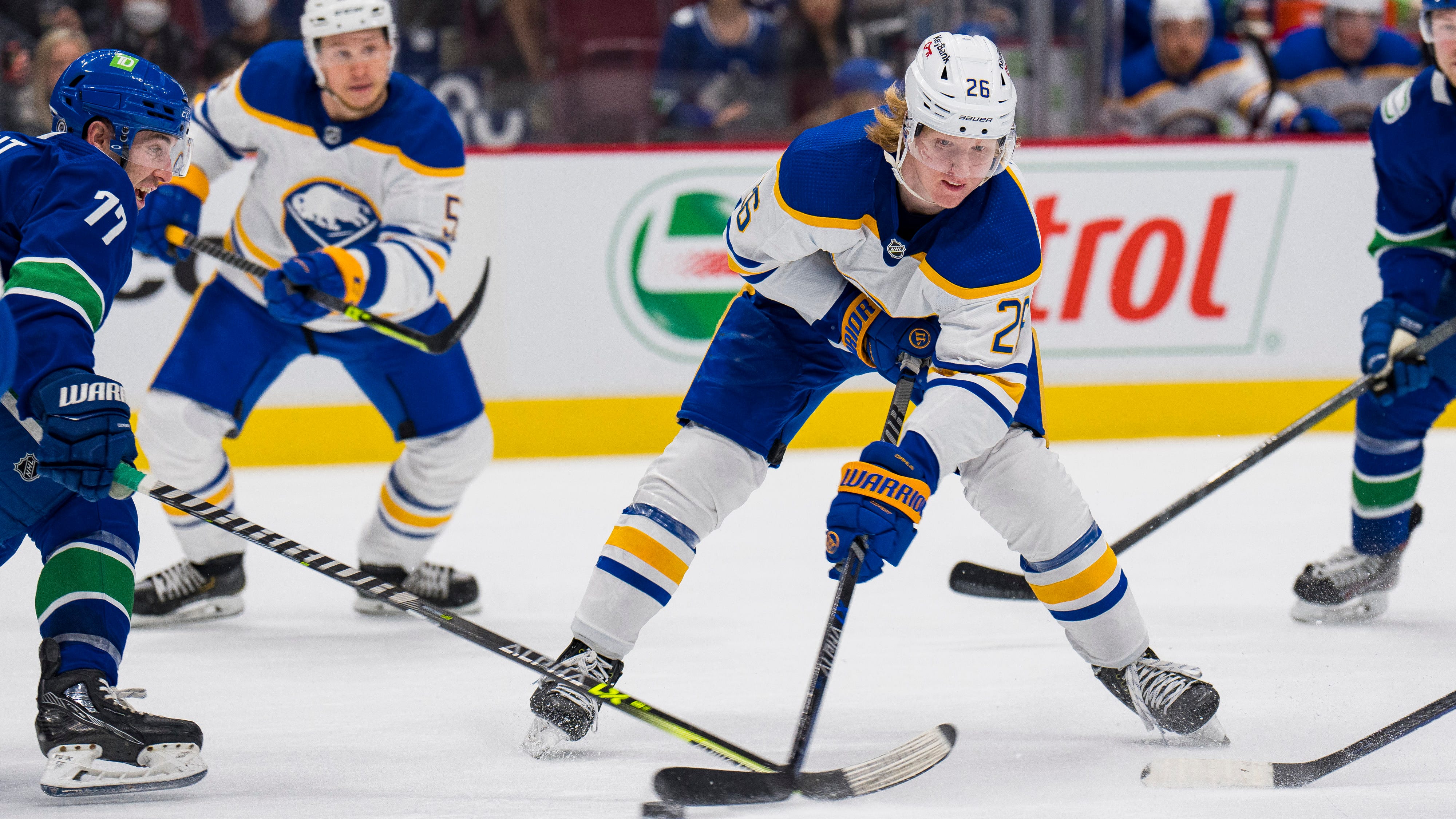 Dahlin, Sabres take down Canucks in overtime