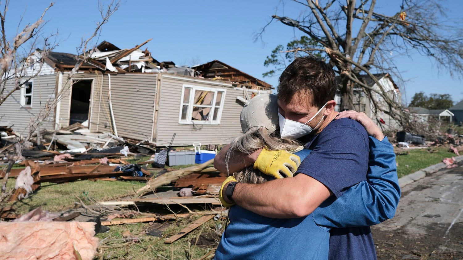PHOTOS: Deadly tornado leaves path of destruction across New Orleans