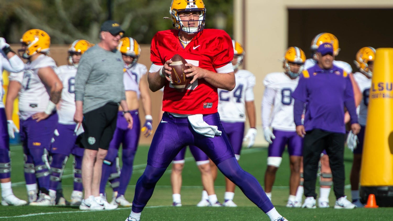 Listen: Myles Brennan, healthy this time, is ready for another LSU QB competition