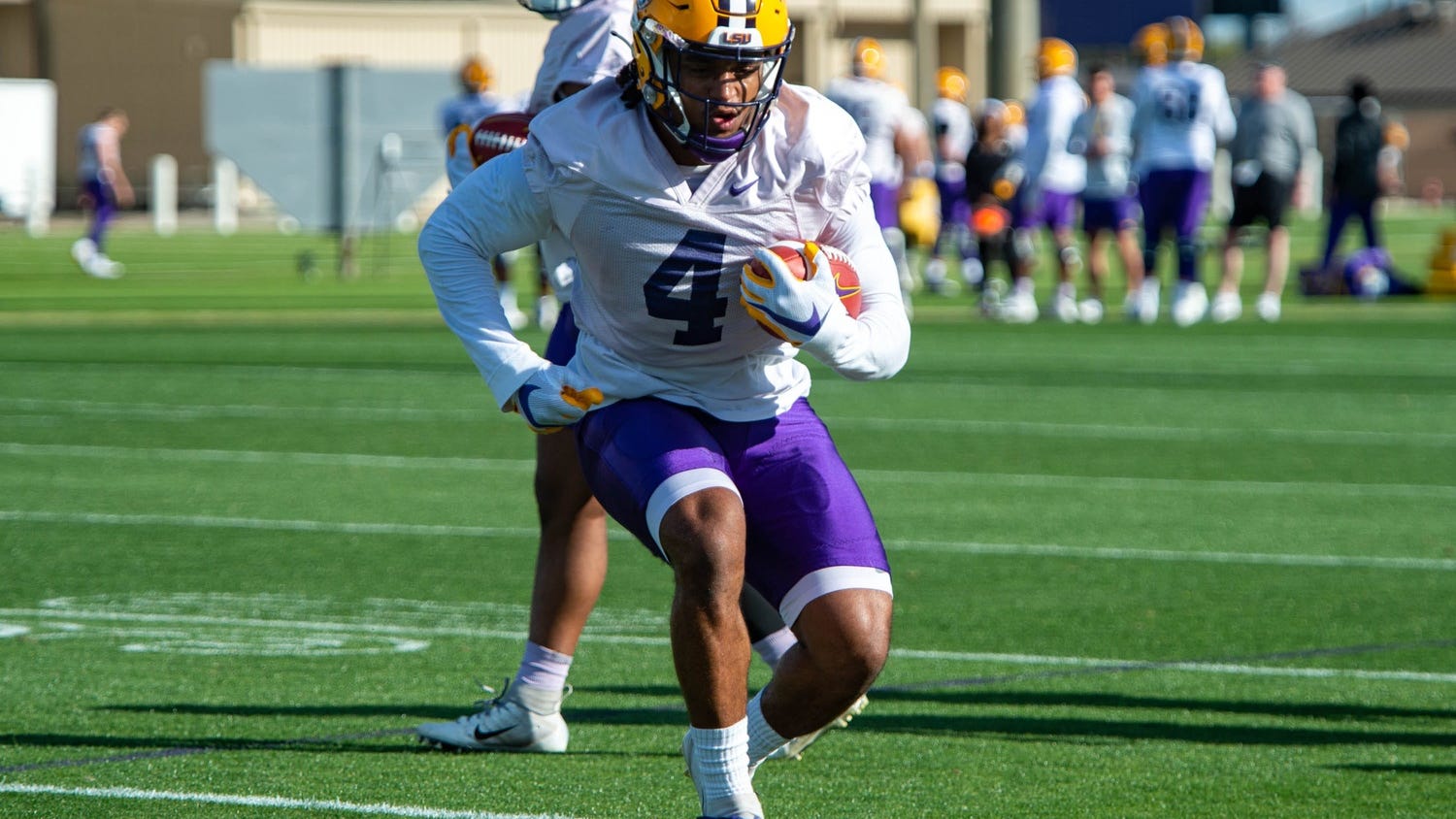 Why'd John Emery play through injury in LSU spring game? Because he wanted to.