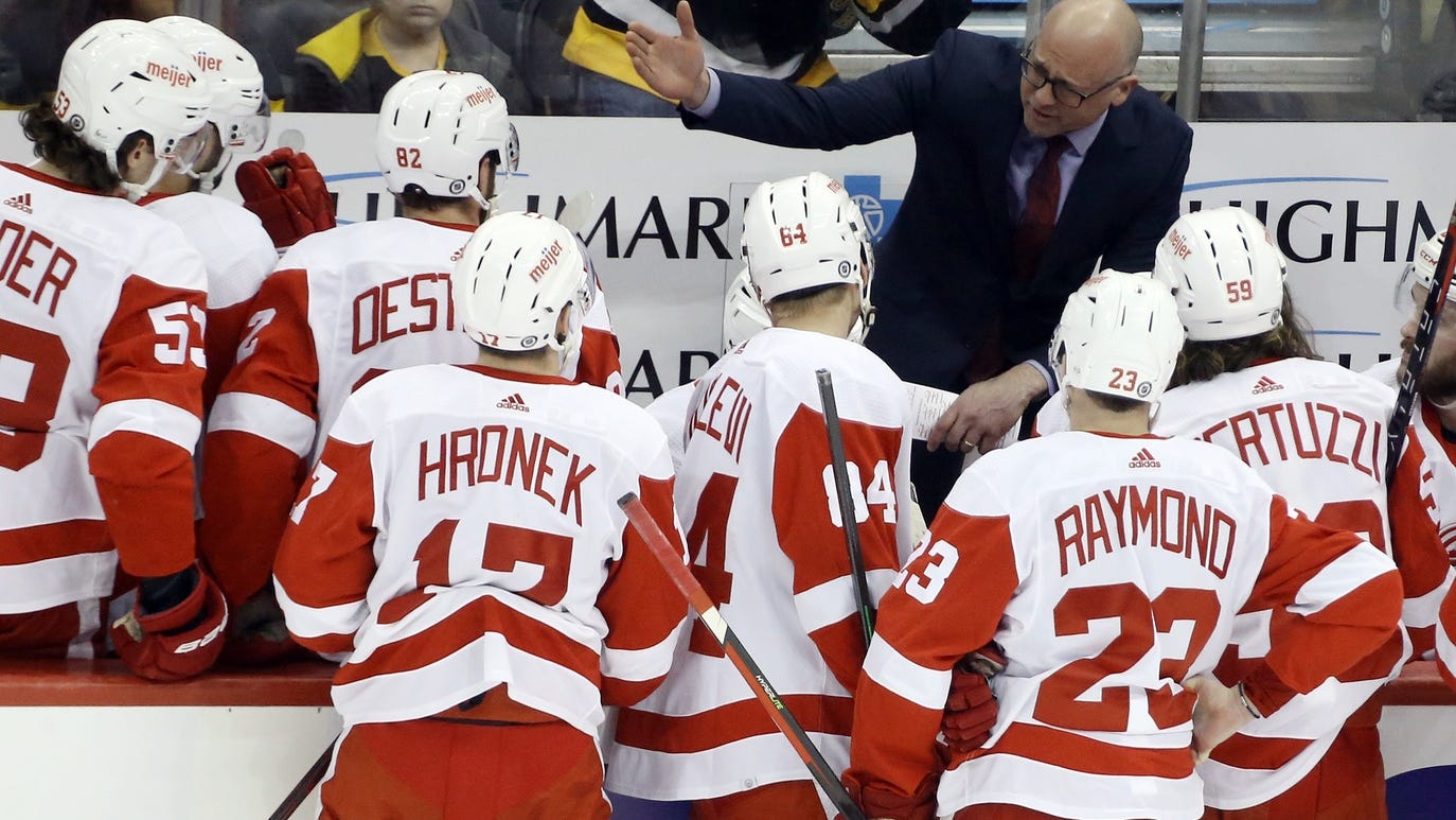 Blashill and the Red Wings are down to their final statement