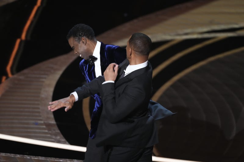 Will Smith Smacks Chris Rock At Oscars