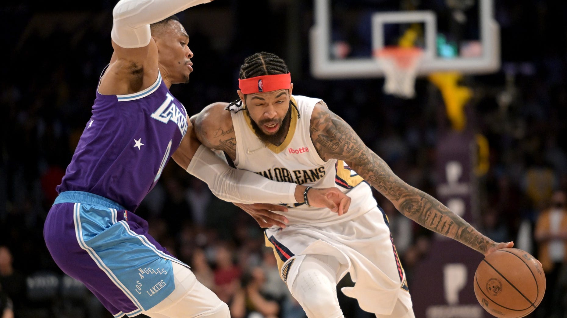 Pelicans rally past Lakers yet again despite return of Anthony Davis