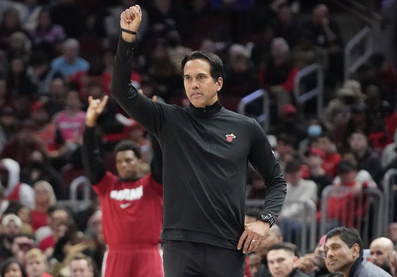 Miami Heat head coach Erik Spoelstra