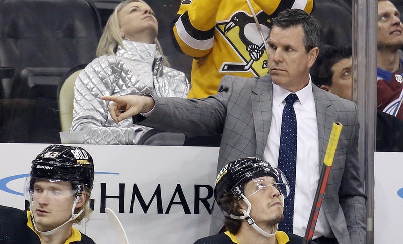 Pens head coach Mike Sullivan