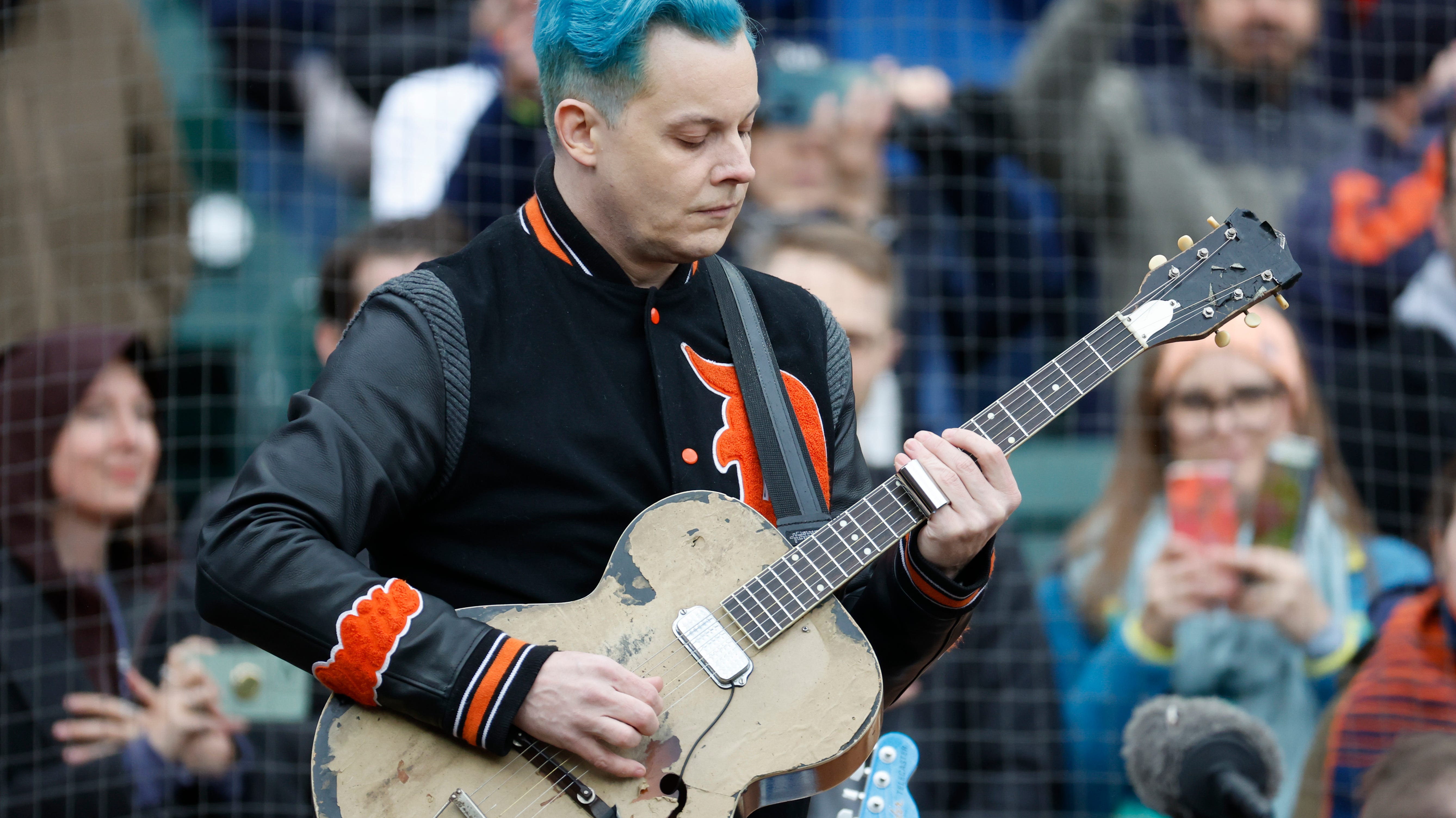 From 'Jimi Hendrix' to 'SpongeBob SquarePants': Jack White's Opening Day performance earns mixed reviews