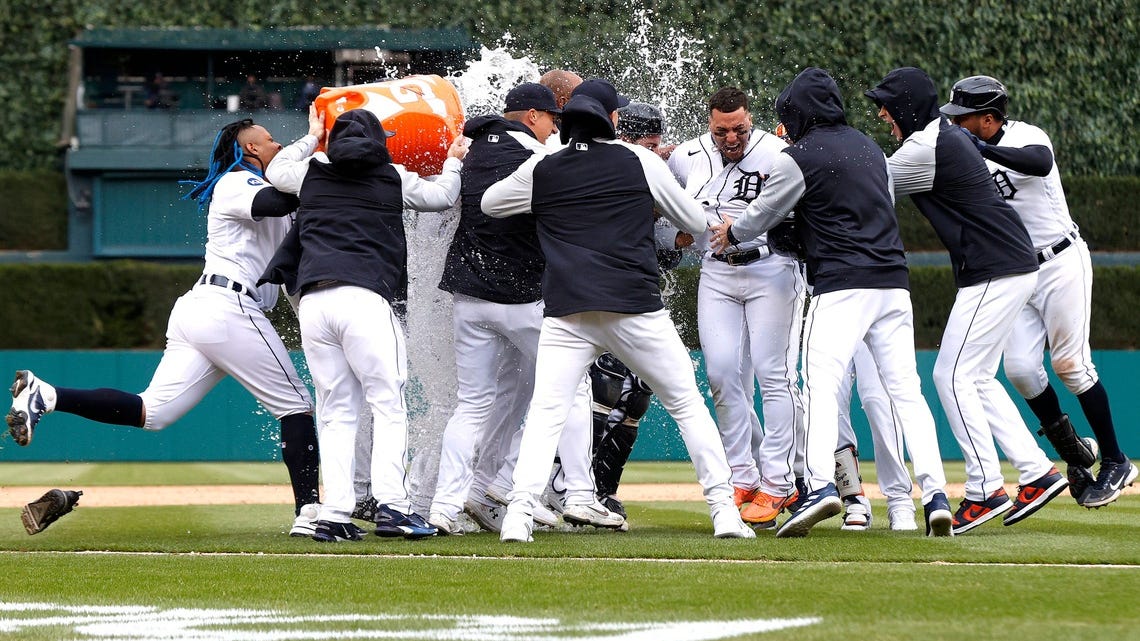 Opening Day celebration leaves Baez sidelined for Tigers