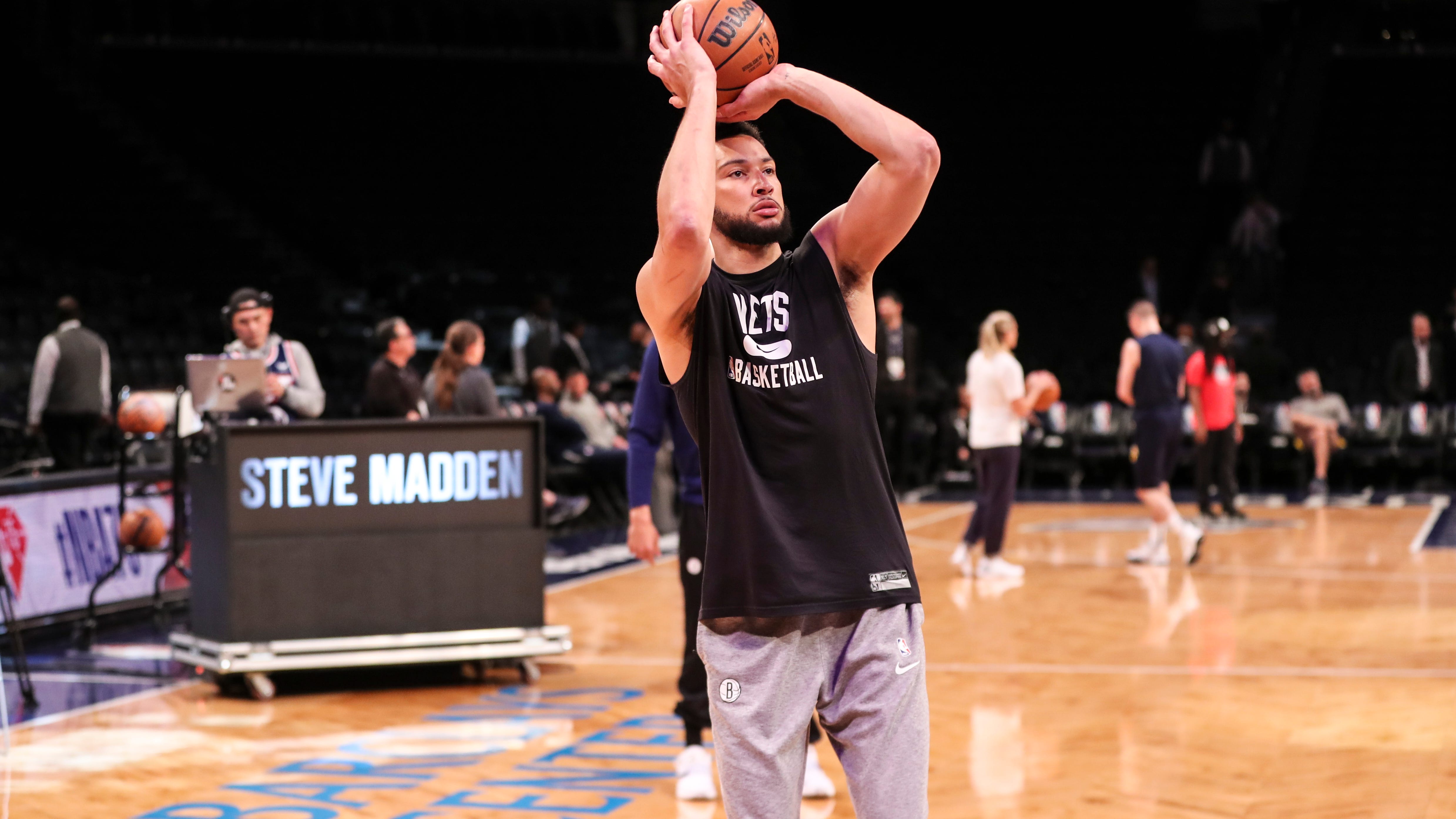 Ben Simmons ramps up workouts Sunday, but still questionable for Nets' postseason run