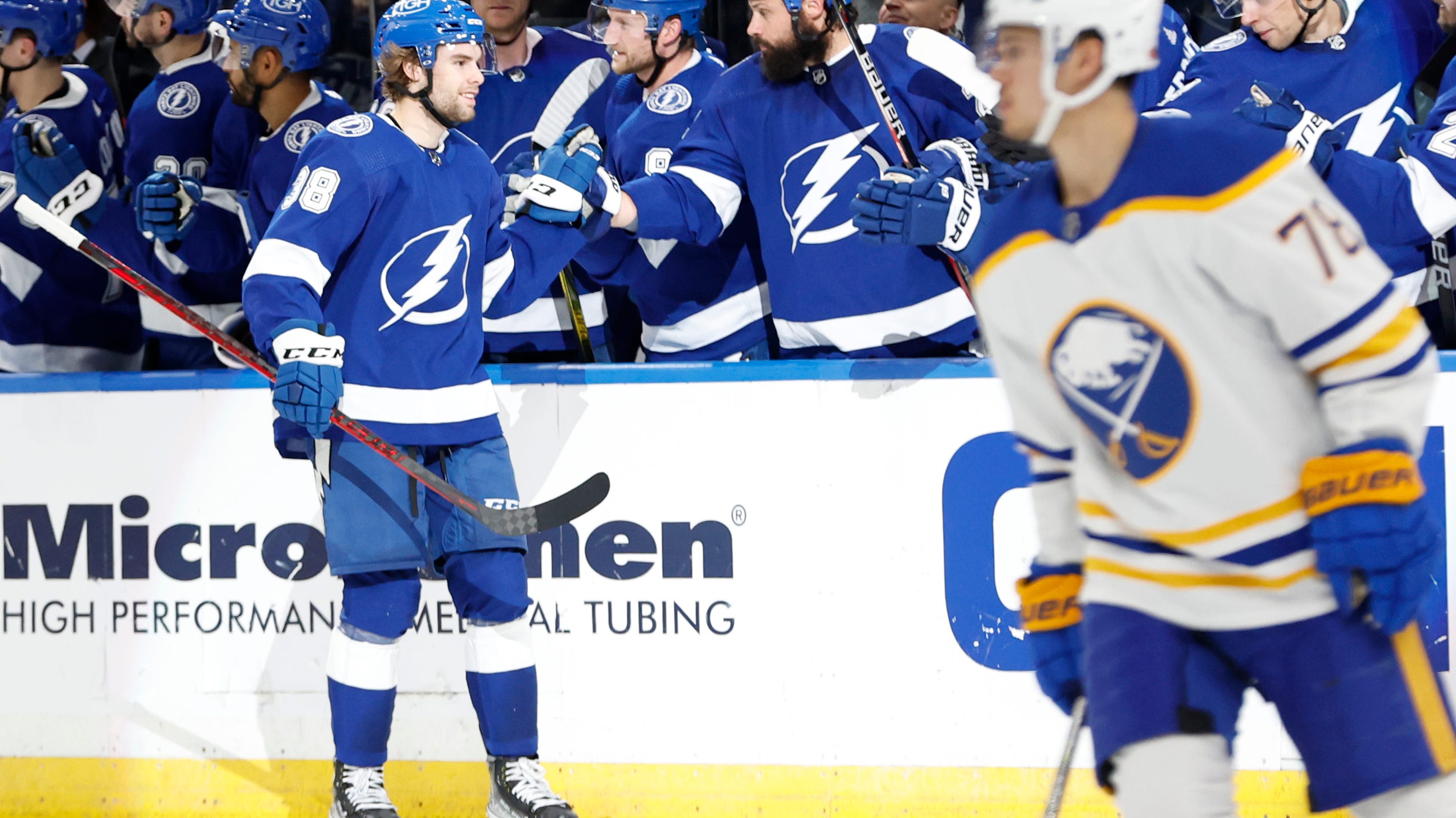 Sabres shut out in Tampa Bay