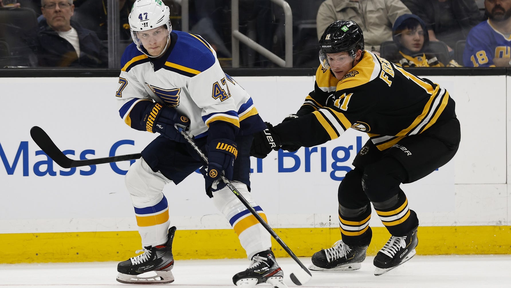 Bruce Cassidy frustrated by Bruins’ ‘not very intelligent hockey’ in loss to Blues