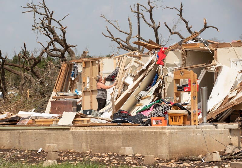 Salado tornado damage