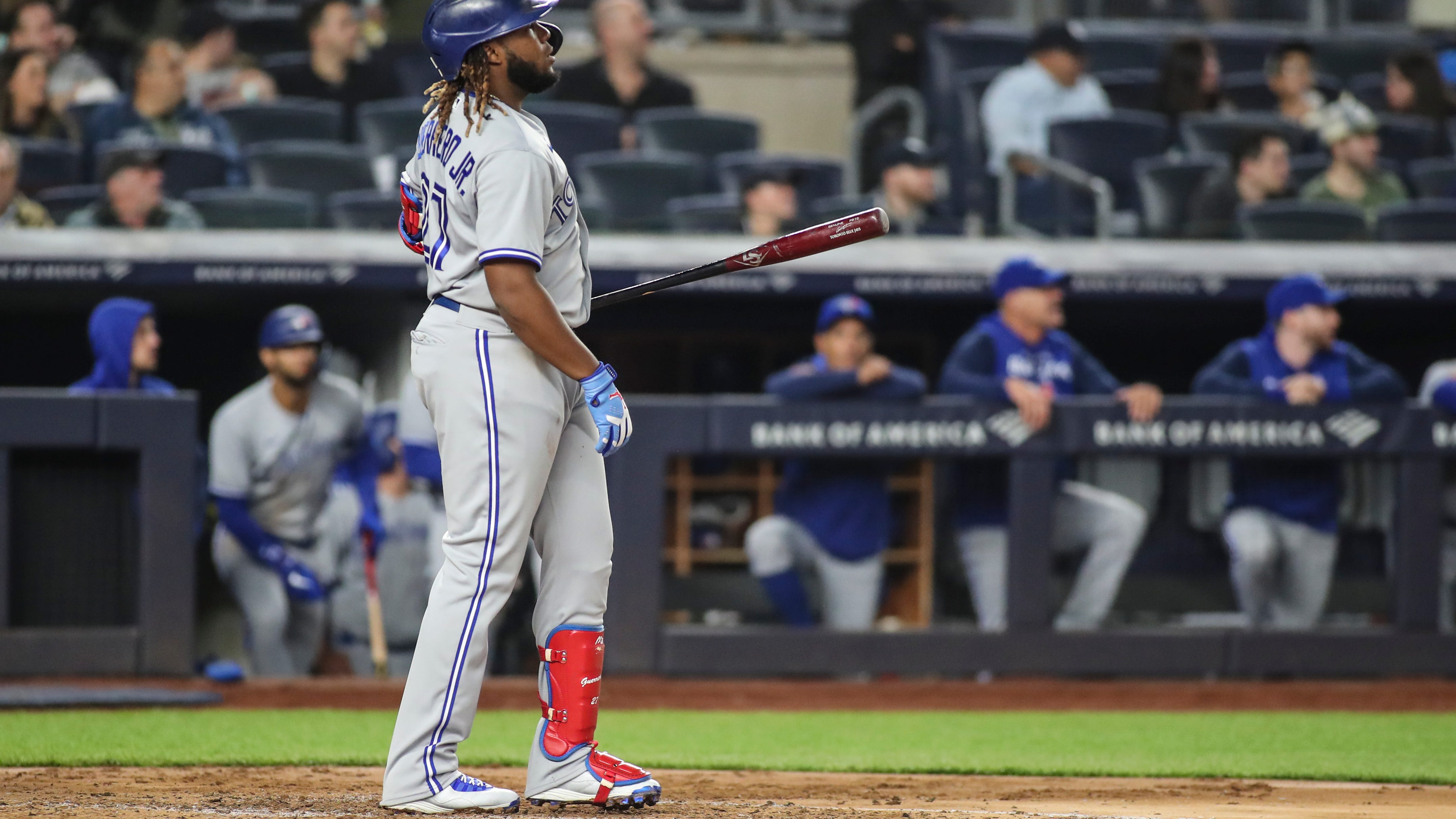 Vladimir Guerrero was pumped over his son's epic game vs. Yankees