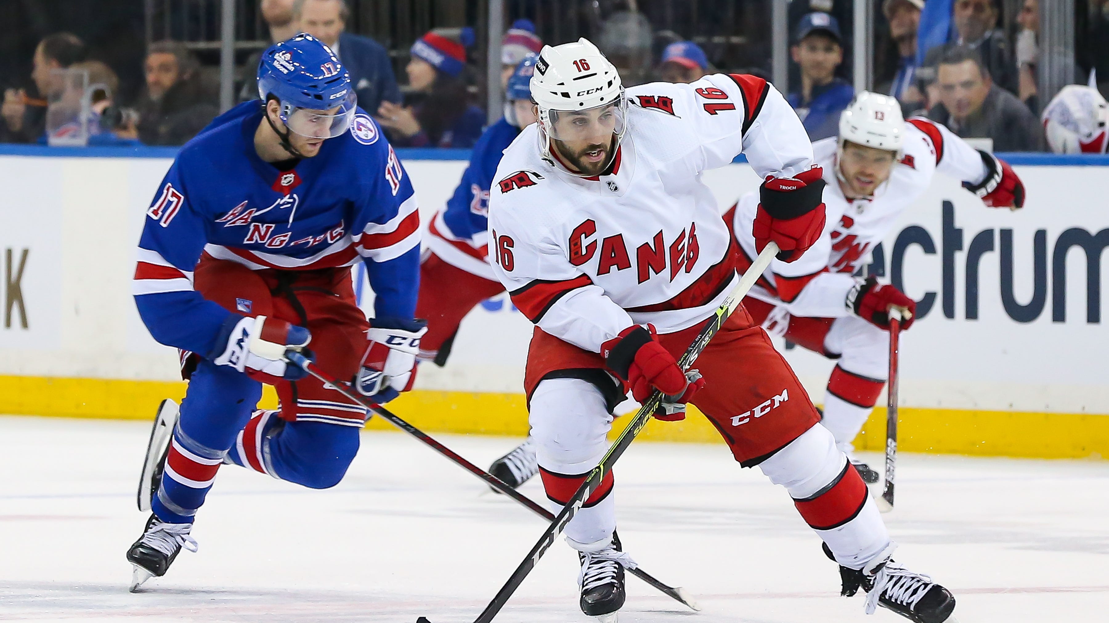 NHL releases partial schedule for Rangers-Hurricanes playoff series