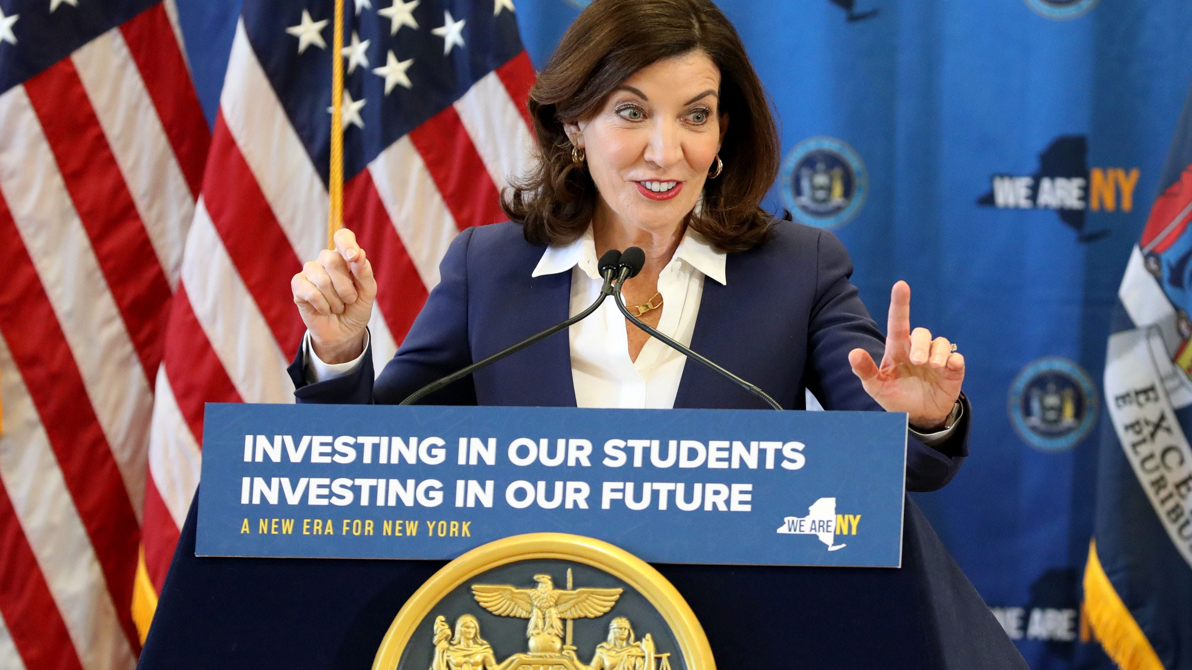 Hochul commends bill to remove ex-Lt. Gov. Brian Benjamin from primary ballot
