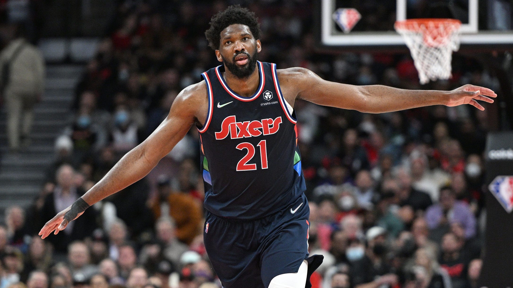 Rivers says Embiid has 'so many steps to go through' before playing Game 3 of Miami series