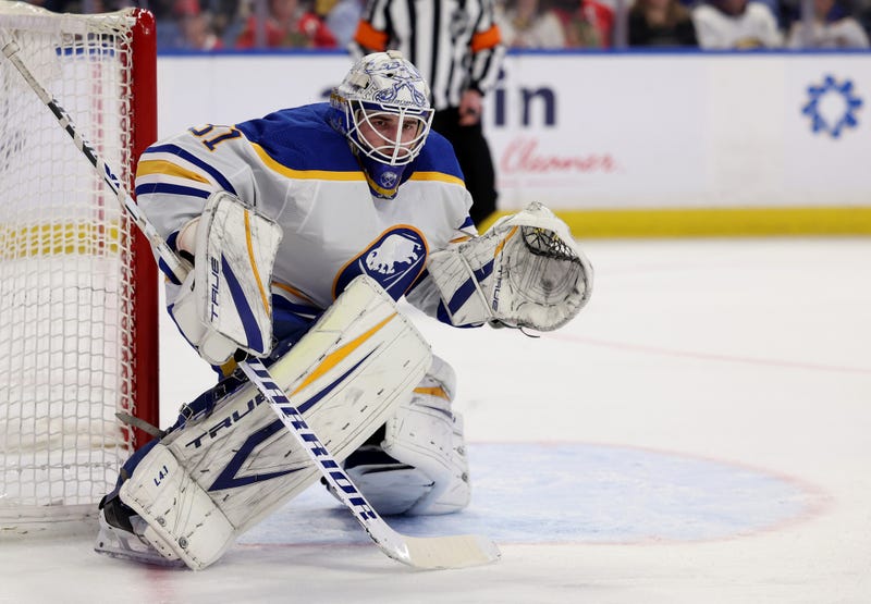 Dustin Tokarski in net for Buffalo
