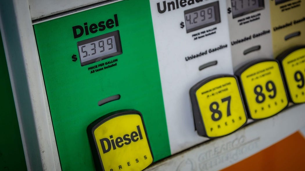 Skyrocketing diesel prices rock the trucking industry