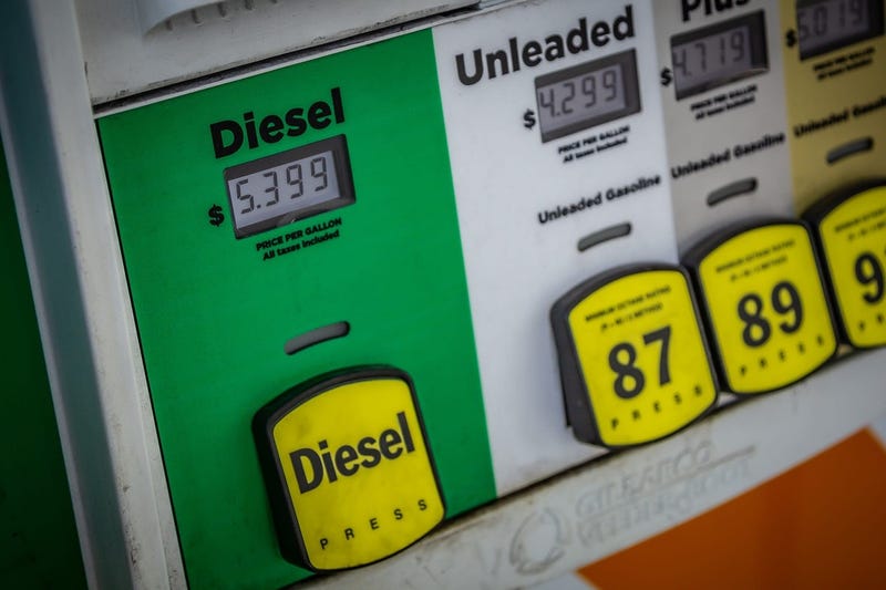 diesel gas pump