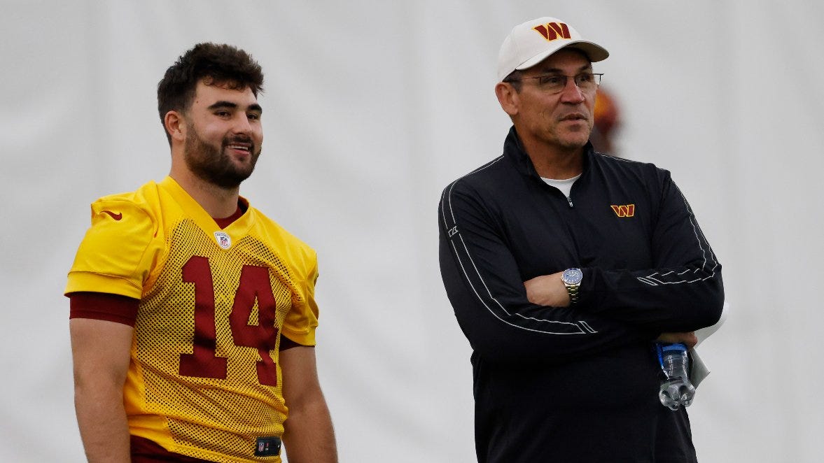 Why Ron Rivera's recent QB comments should worry Commanders fans