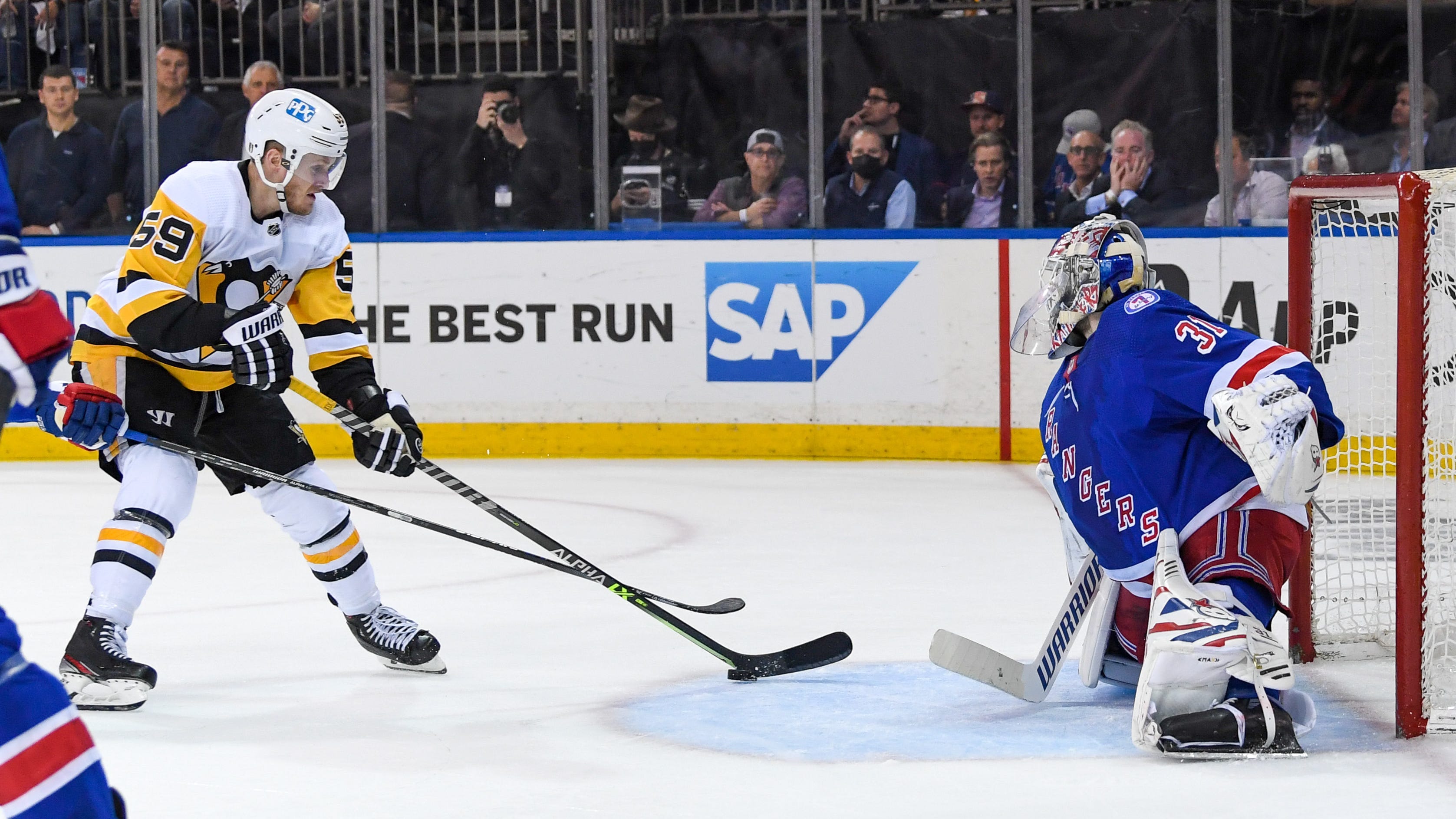 LOOK: Rangers Twitter on fire after disputed goal puts Pens ahead in Game 7
